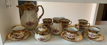 Porcelánová kávová súprava Thun Menuet (1952)