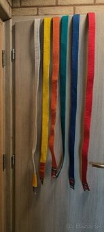 Predám opasky na karate, bojové športy