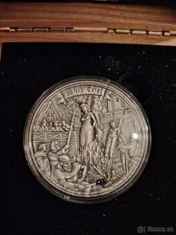 Strieborná minca 2 Oz The Witch Trial 2022