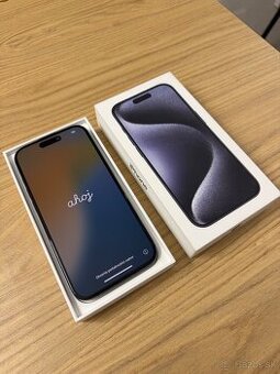 iPhone 15 Pro Blue Titanium 256 GB