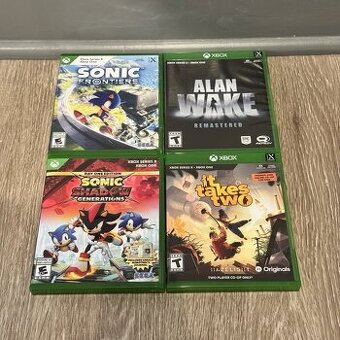 Xbox Series X 1TB + 2× ovládač + 4 hry