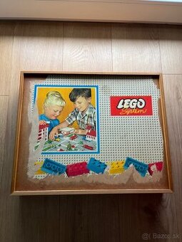 Lego box dreveny rok cca 1960