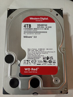 Predám pevný disk WD 4TB RED SATA