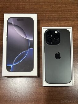 iPhone 16 Pro, Black Titanium