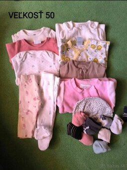 Veľký balík oblečenia 50 do 74