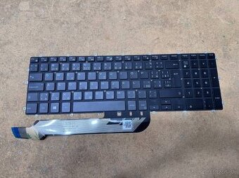 Predám použitú podsvietenú klávesnicu na notebook Dell 3579