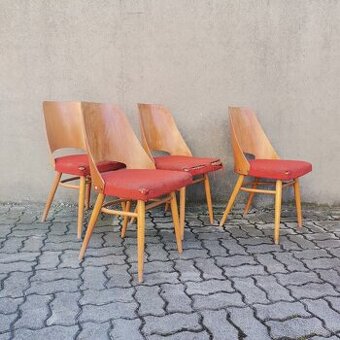 Retro stoličky Oswald Haerdtl Vintage