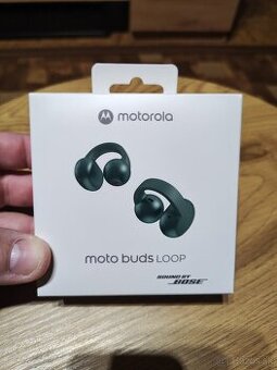 Motorola Moto Buds LOOP – NOVÉ – Sound by BOSE