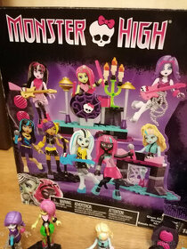Predám Monster High hudobná skupina - 8 bábik - 1