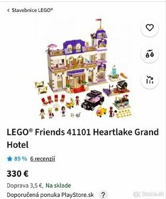 Grand Hotel - Lego Friends