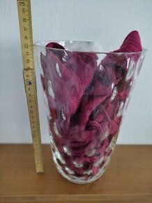 Sklenená retro váza - 1