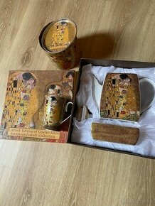 Čajník a pohár Gustav Klimt