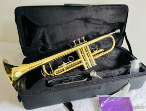 Predám novú B- Trúbku, Trumpeta komplet s príslušenstvom: