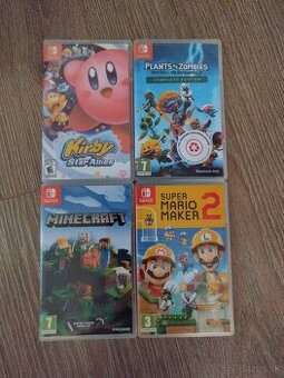 Predám hry na nintendo Switch