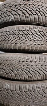 Predám zimný set 15"-5x112+195/65r15 Continental