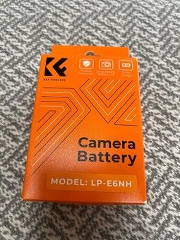 K&F LP-E6NH nova nahradna bateria pre Canon 2250 mAh