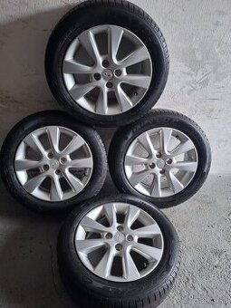 Alu 4x100 r15 original Hyundai letne pneumatiky 185/60r15