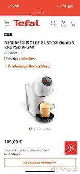 Predam kavovar Krups 240