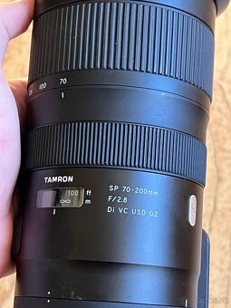 Tamron 70-200mm F/2.8 Di VC USD G2 pre nikon f
