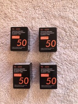 ————-4x testovacie prúžky TD-4335, 4 E———-