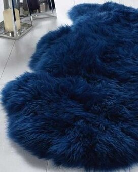 Modrá ovčia kožušina - 1