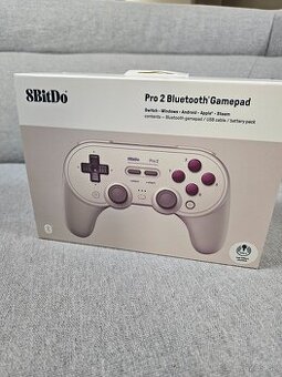 8BitDo Pro 2 Bluetooth Gamepad – nový, univerzálny ovládač