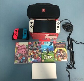 Nintendo switch oled (biele)