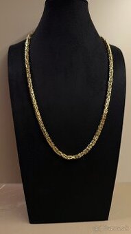 Zlata retiazka kralovsky vzor 14k 585/1000 105g - 1