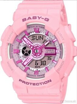 Predám nové dámske nepoužité hodinky Casio BABY -G v záruke