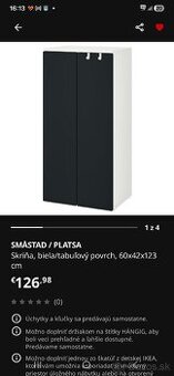 Skriňa IKEA SMASTAD/PLATSA