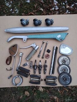 Predám náhradné diely na jawetta 551 a Štadión S 11 a S 22