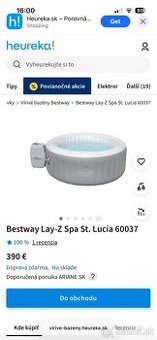 Bestway virivka