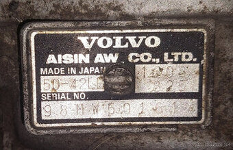Automaticka prevodovka Volvo Aisin Warner AW 50 42