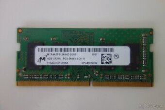 4GB DDR4 2666MHz RAM do notebooku