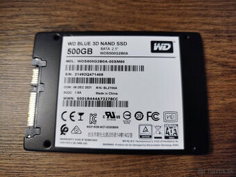 2.5" SSD Western Digital Blue - 500GB