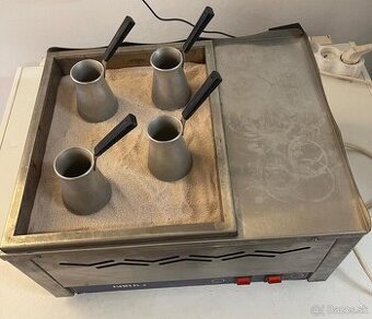 Profesionálny kávovar na piesok Kiyv + 4 džezvy