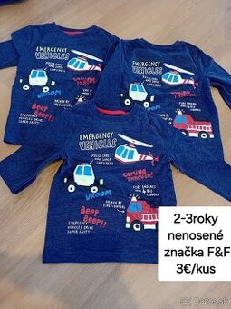 Trička s dlhým rukávom