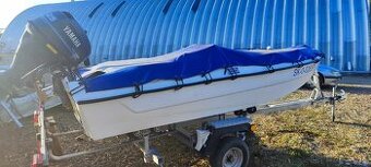 Motorový čln ANGELO MOLINARI 410 s motorom YAMAHA F25 + prív