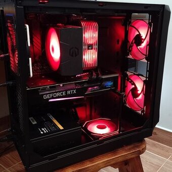 Výkonný herný PC–Ryzen5+RTX 3070 AORUS MASTER+32GB Dominator