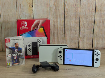 Nintendo Switch OLED, hra FIFA 23