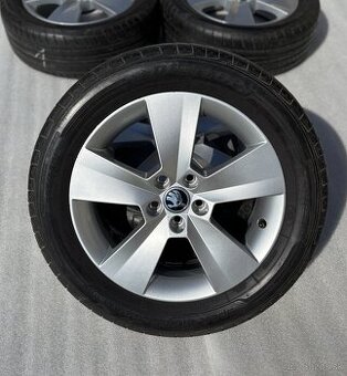 Hliníkové disky SKODA 5x100 R16