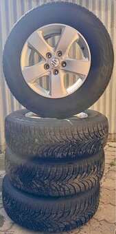 Originálne disky Suzuki r16 + 4x Zimné pneu Nexen