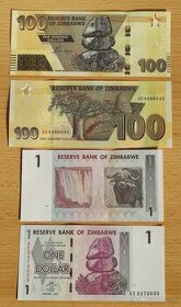 ZIMBABWE - UNC bankovky