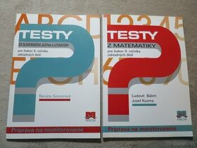 matematika + slovenský jazyk - testy pre 9.ročník ( 2005)
