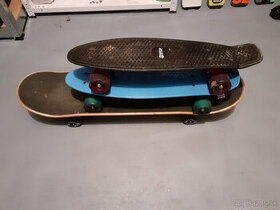 2x Penny Board + 1x Skate Board BLACK HOLE