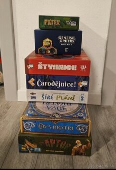 Spoločenské hry pre 1/2 hráčov - aj výmena
