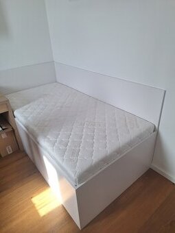 NOVÁ jednolôžková posteľ 100x200 aj s MATRACOM