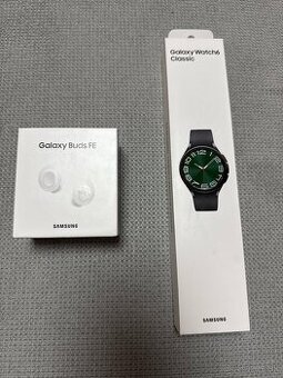 Samsung Galaxy Watch 6 Classic 47mm + Galaxy Buds FE 🛍️