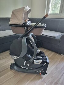 Kočík Neonato trojkombinácia + základňa isofix