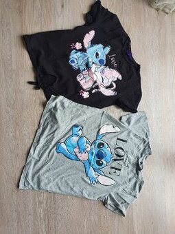Tricka Disney Stitch s kratkym rukavom XS